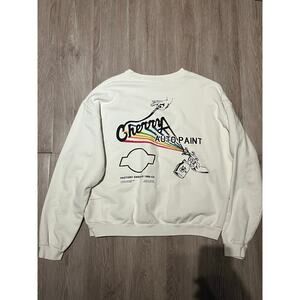 Cherry LA - Auto Paint Crewneck / Cream / size L